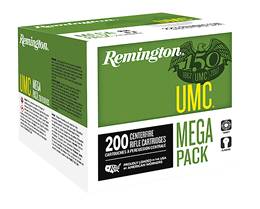 Remington Ammunition 20107 UMC Mega Pack 300 Blackout 150 gr Full Metal Jacket 200 Per Box/ 1 Cs